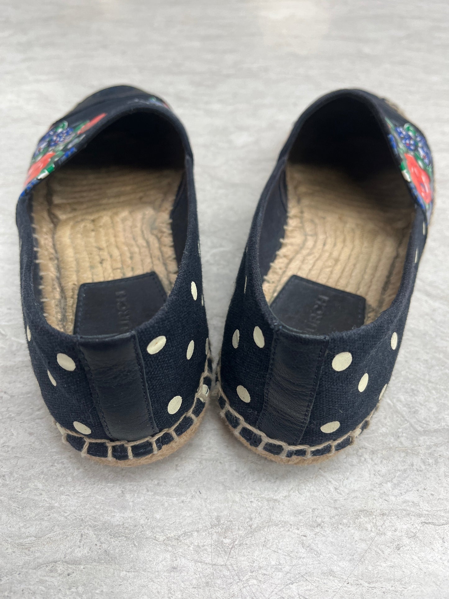 Shoes Flats By Tory Burch In Navy, Size: 6