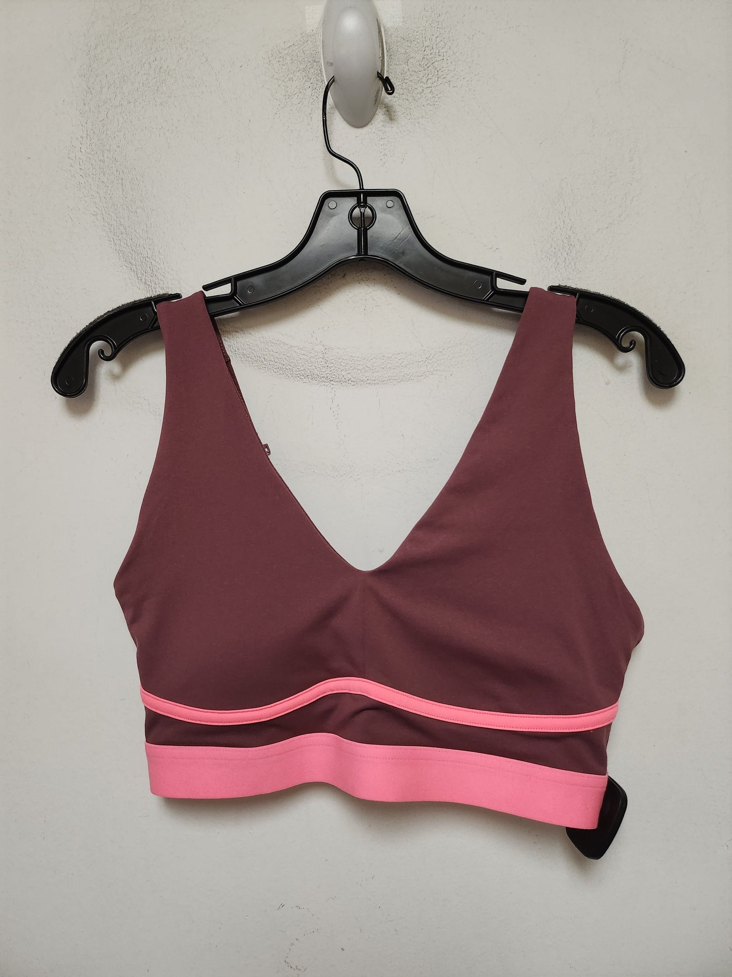 Athletic Bra By Fabletics In Brown & Pink, Size: S