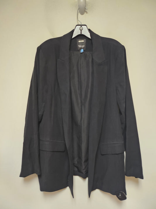 Blazer By Simply Vera In Black, Size: Xl