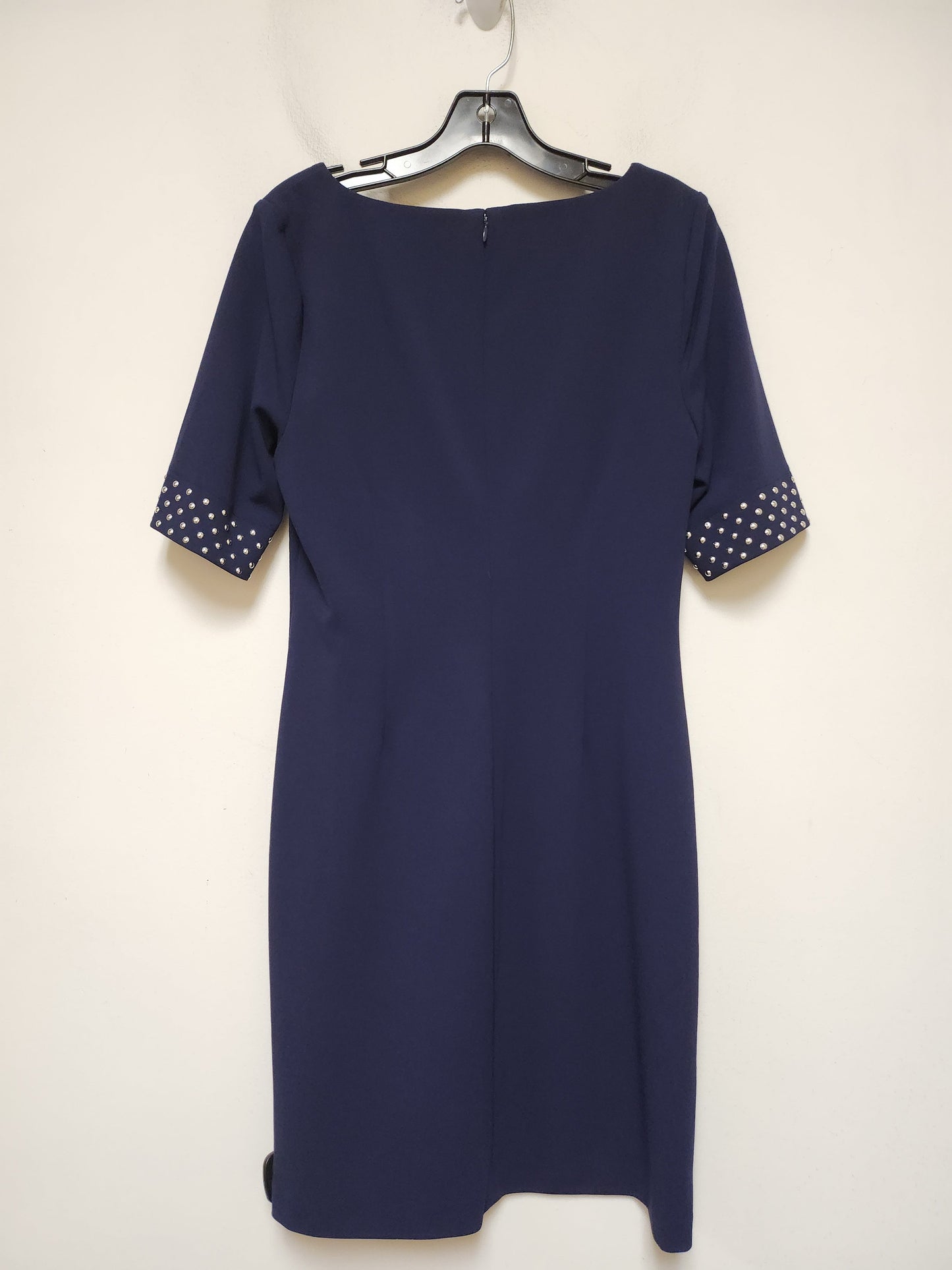 Dress Designer By Karl Lagerfeld In Blue, Size: M