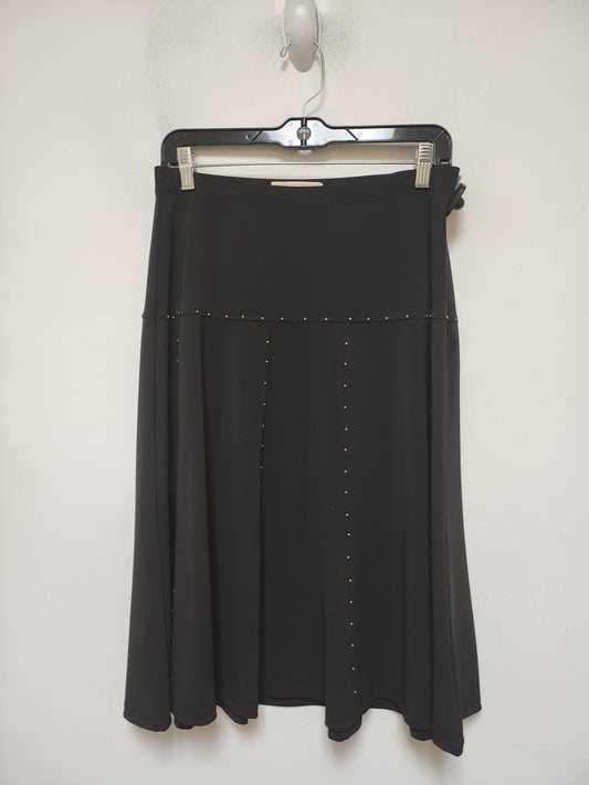 Skirt Midi By Michael By Michael Kors In Black, Size: 4