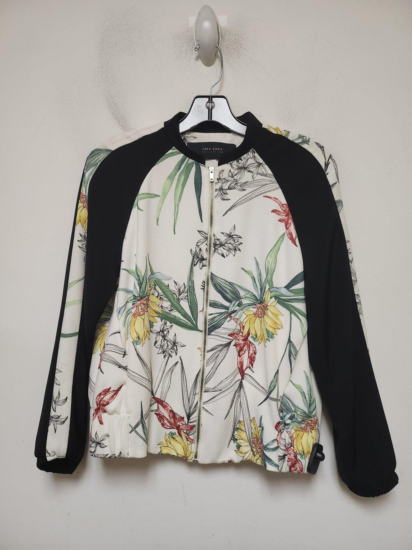 Jacket Other By Zara In Floral Print, Size: Xs