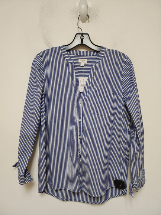 Top Long Sleeve By J. Crew In Striped Pattern, Size: S