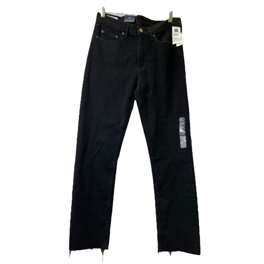 Black Denim Jeans Skinny By Gap, Size: 8