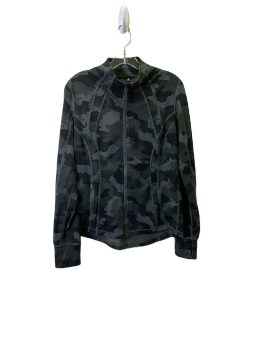 ATHLETIC JACKET YOGALICIOUS in CAMOUFLAGE PRINT, Size: L