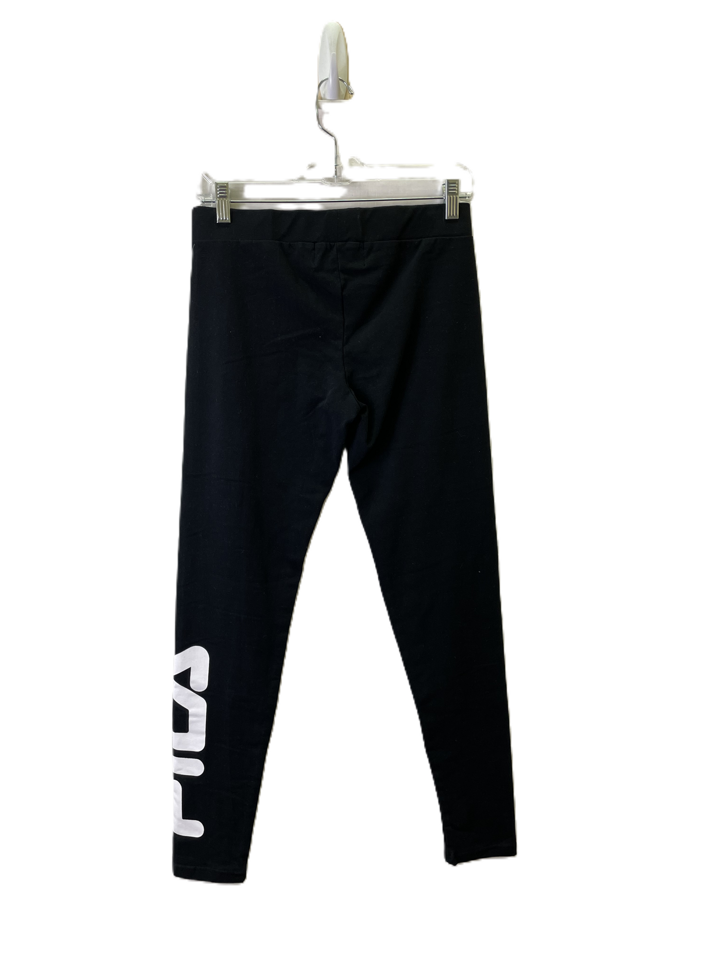 Athletic Leggings By Fila In Black, Size: M