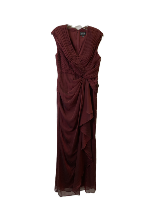 Dress Party Long By Adrianna Papell In Red, Size: S