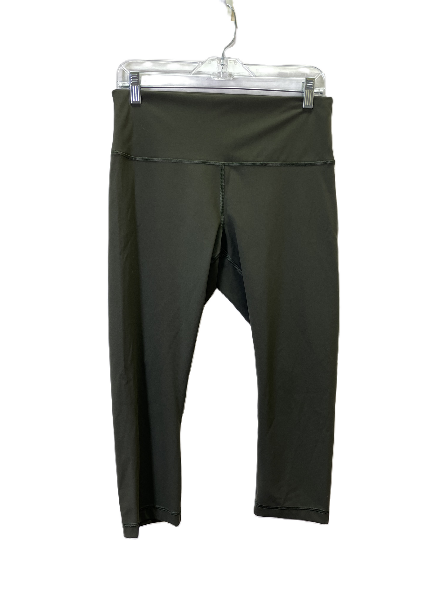 Athletic Capris By Lululemon In Green, Size: 12