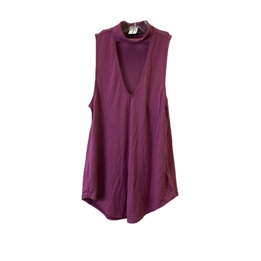 Pink Top Sleeveless By Express, Size: Xs