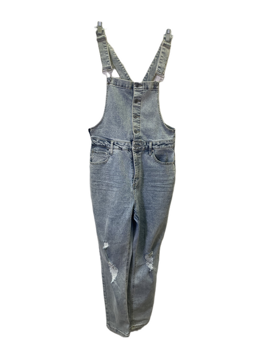 Overalls By No Boundaries In Blue Denim, Size: L