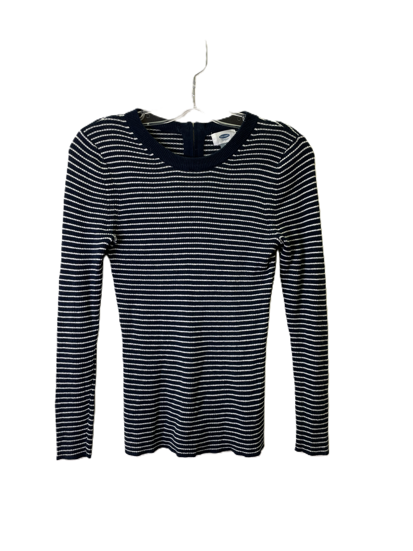 Top Long Sleeve By Old Navy In Navy, Size: Xs