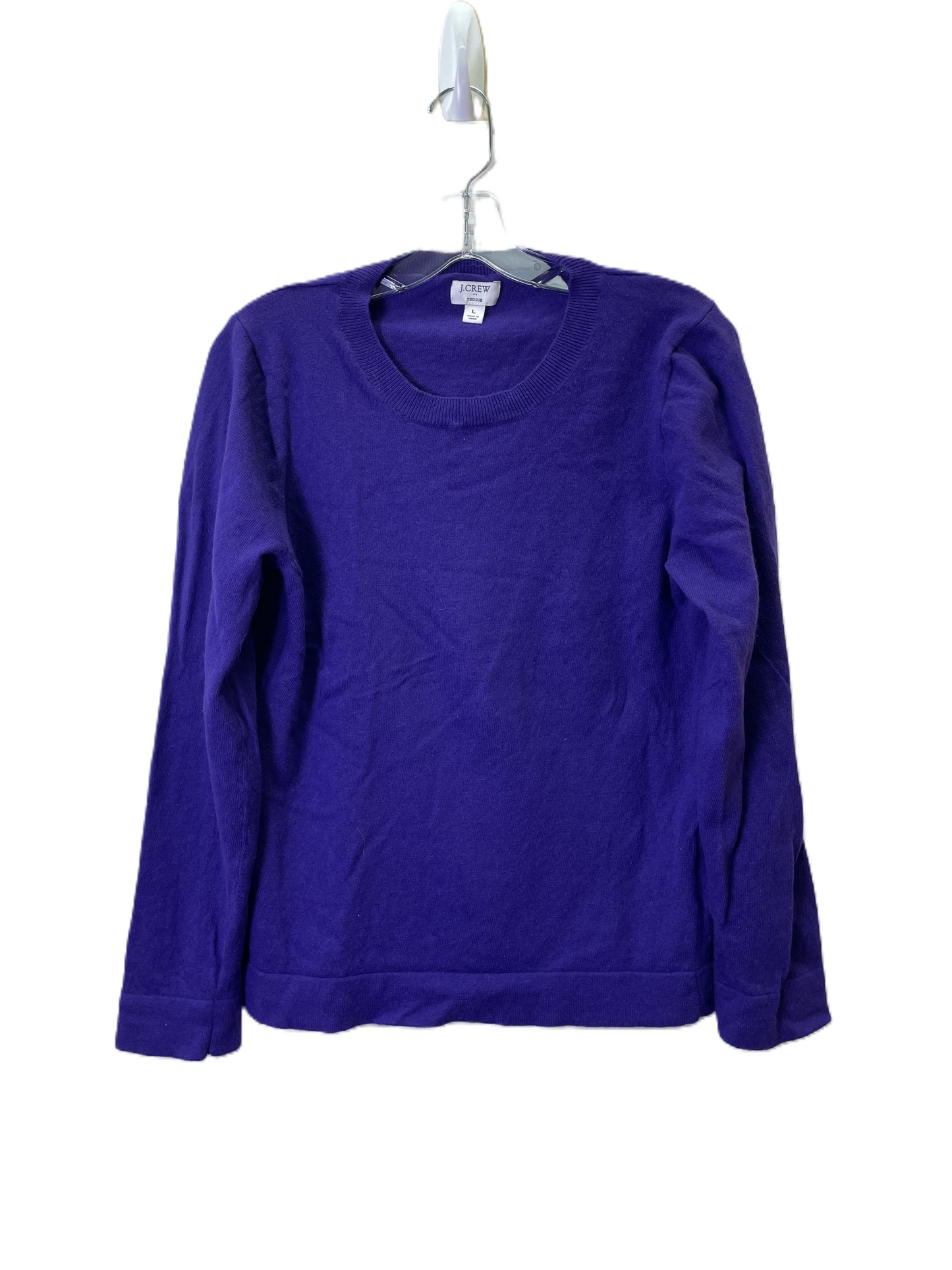 Sweater By J. Crew In Purple, Size: L