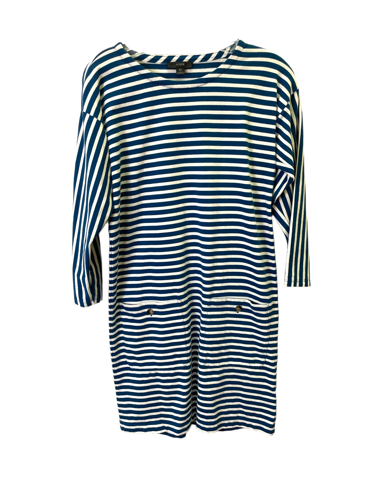 Blue Dress Casual Short By J. Crew, Size: Xs