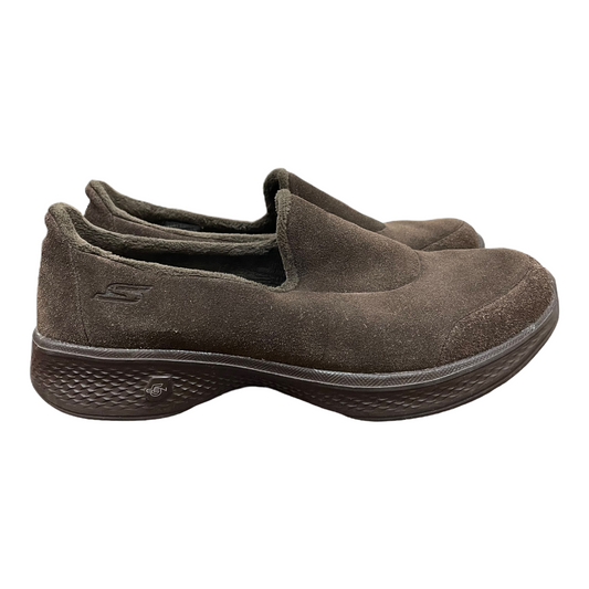 Shoes Flats By Skechers In Brown, Size: 7.5