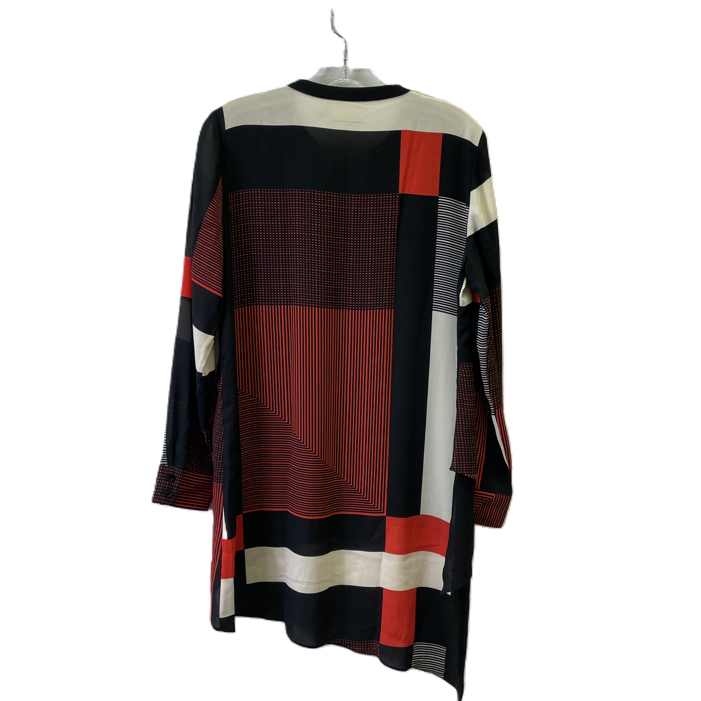 Top Long Sleeve By Chicos In Black, Size: S