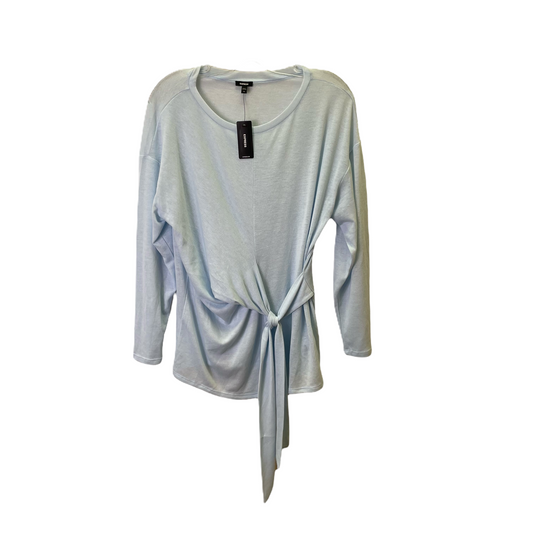 Blue Top Long Sleeve By Express, Size: Xs