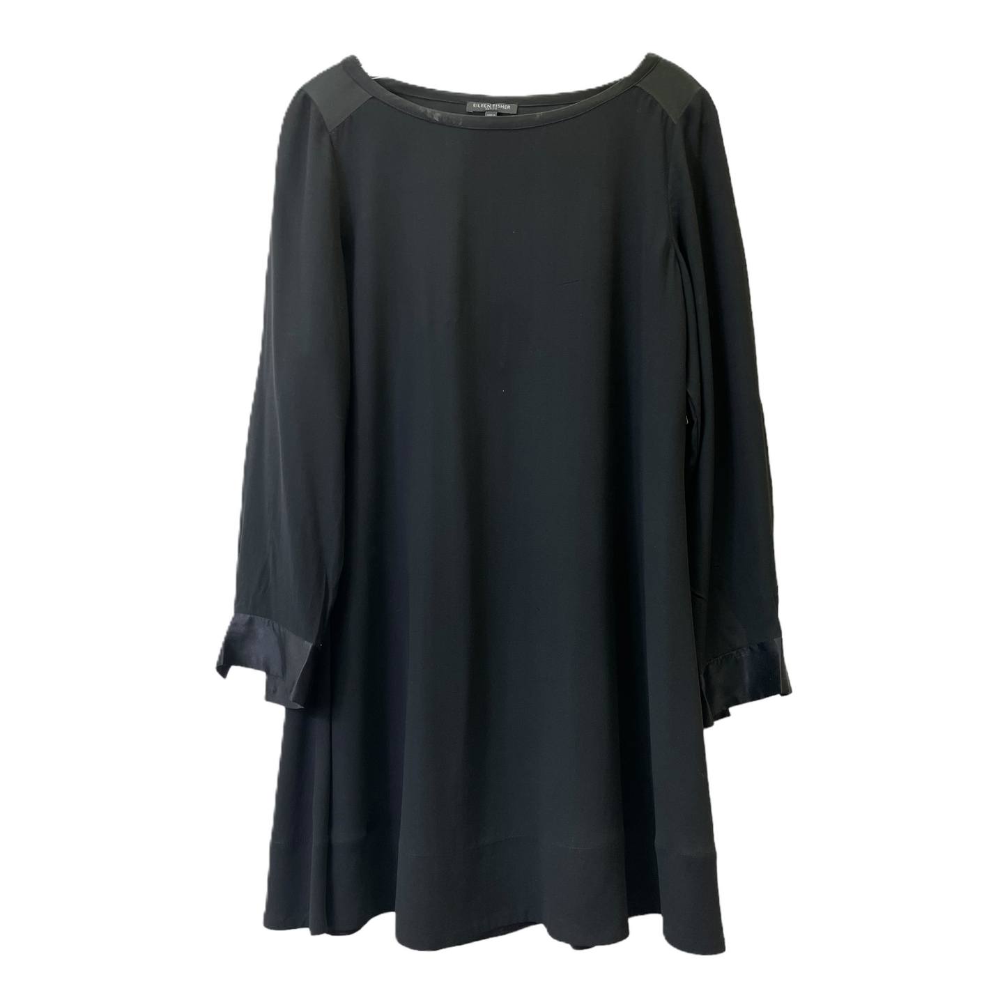 Tunic Long Sleeve By Eileen Fisher In Black, Size: Petite  M