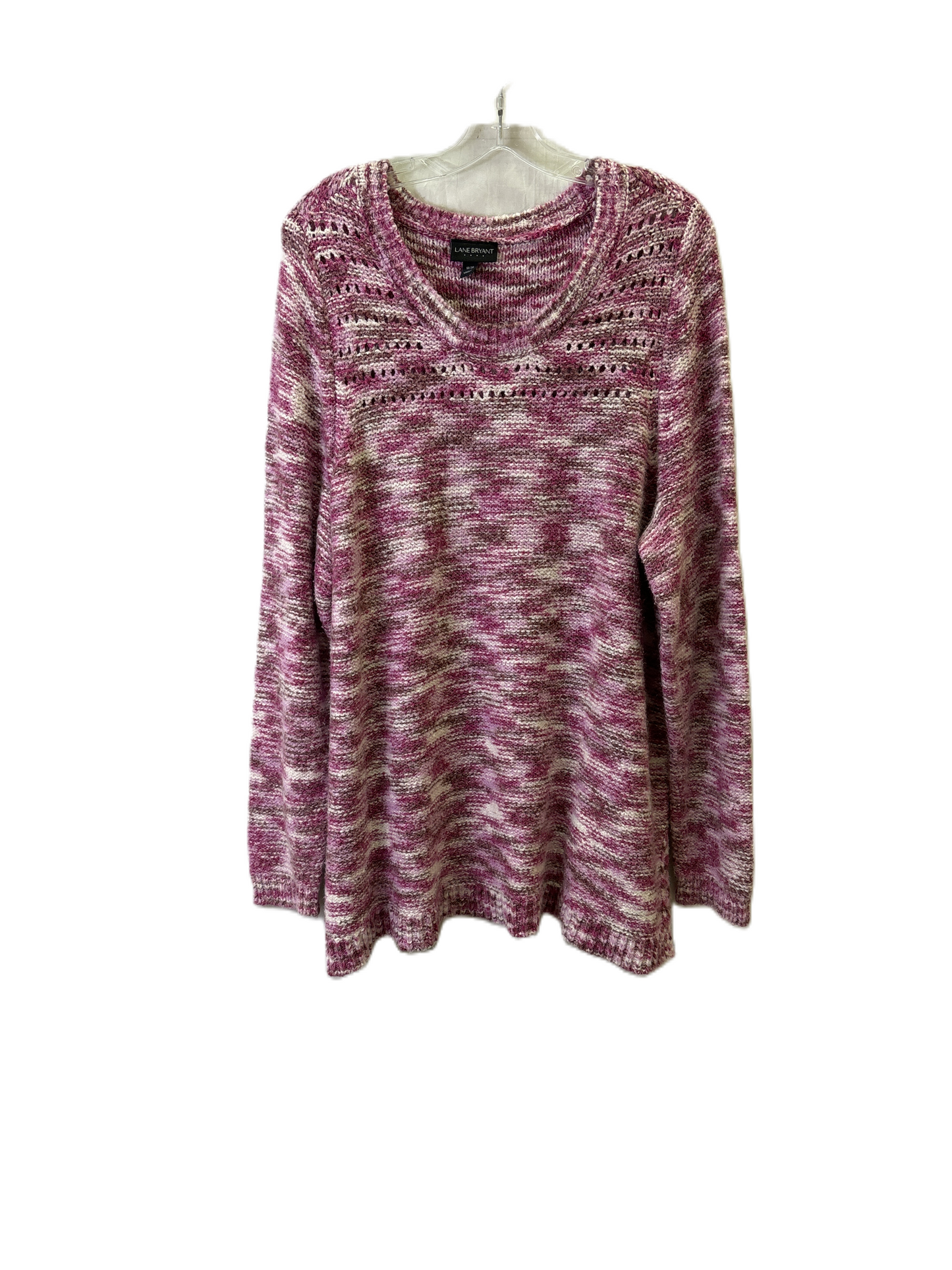 Sweater By Lane Bryant In Pink, Size: 18