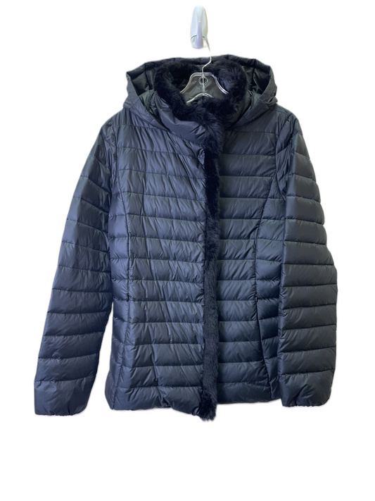 Jacket Puffer & Quilted By Cole-haan In Black, Size: M