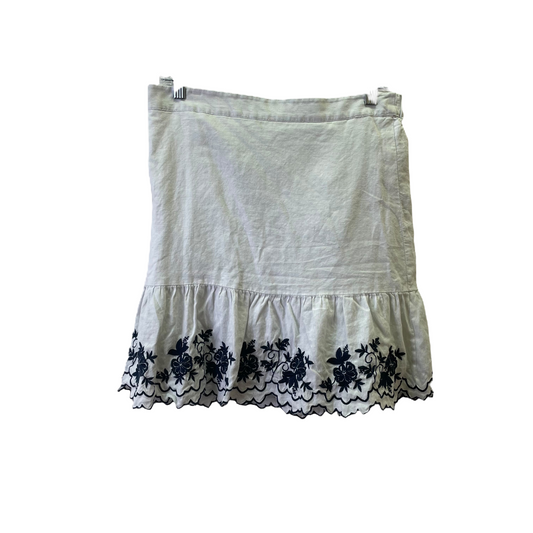 Cream Skirt Mini & Short By J. Crew, Size: 10