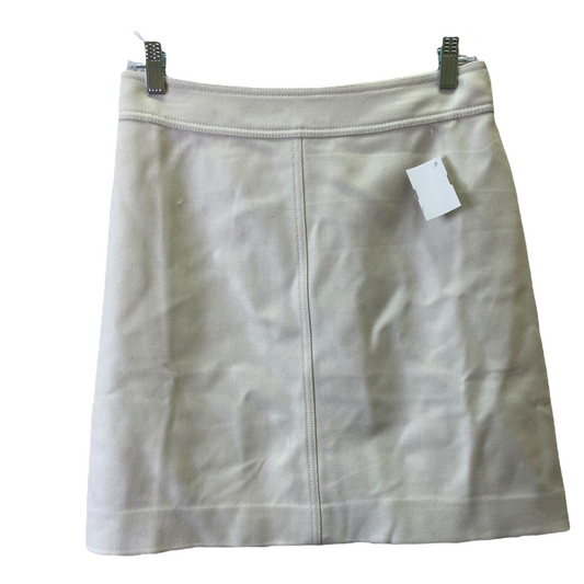 White Skirt Midi By J. Crew, Size: 6