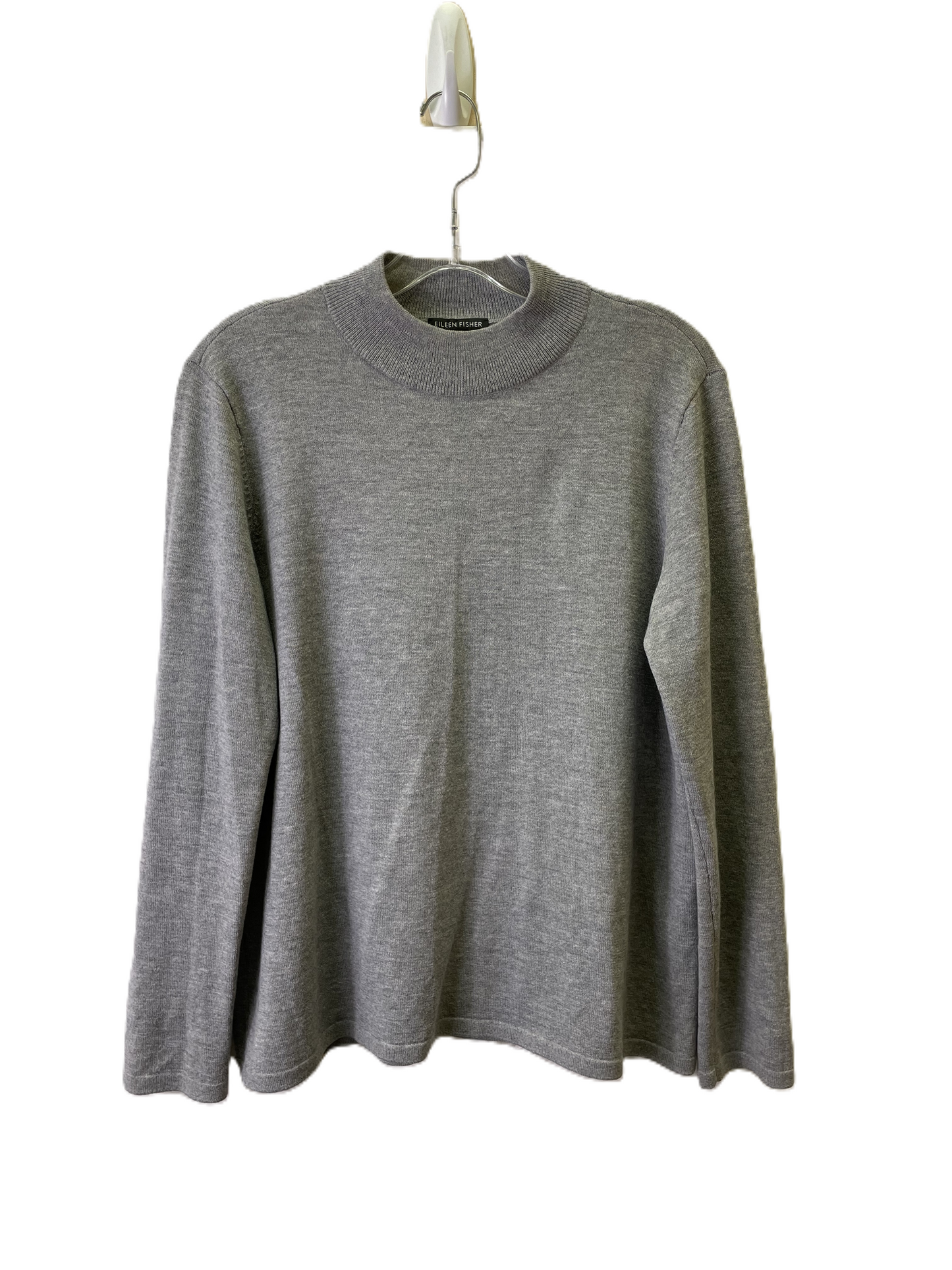 Sweater By Eileen Fisher In Grey, Size: M