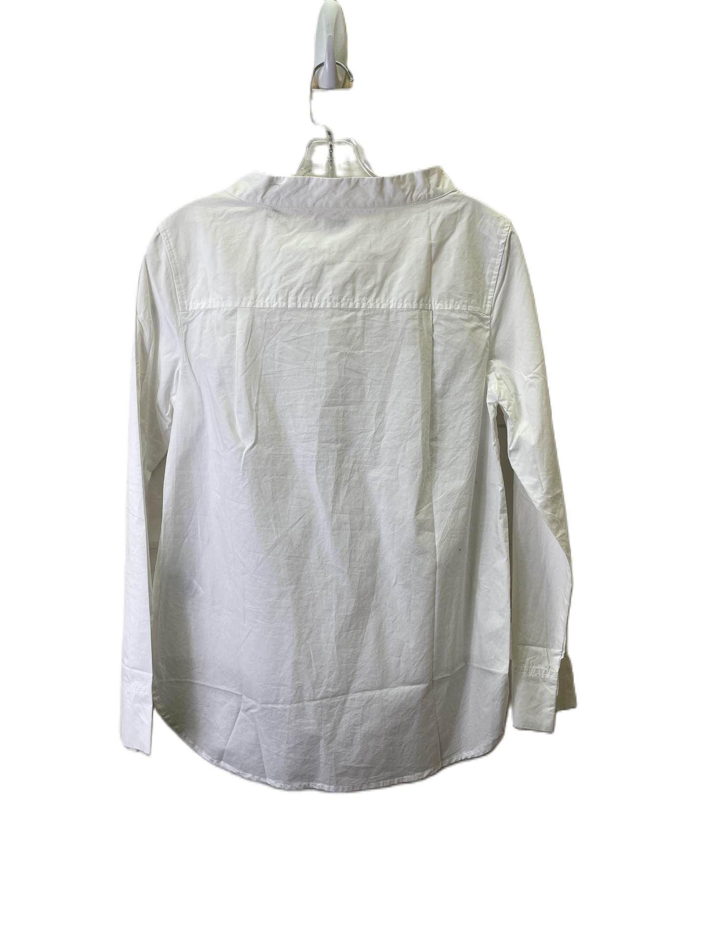 Top Long Sleeve By J. Crew In White, Size: S