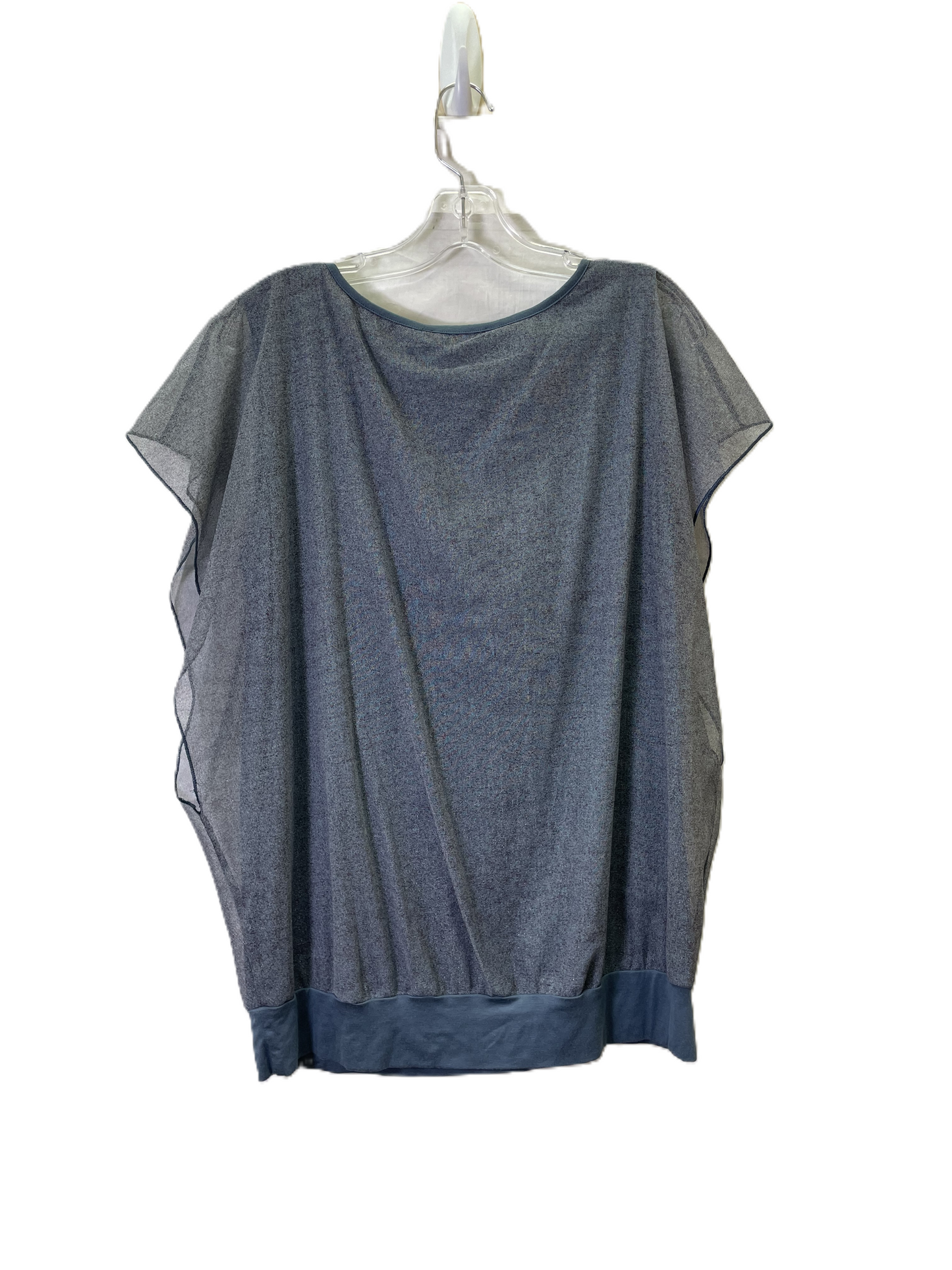 Top Short Sleeve By BaishengGT In Grey, Size: Xl