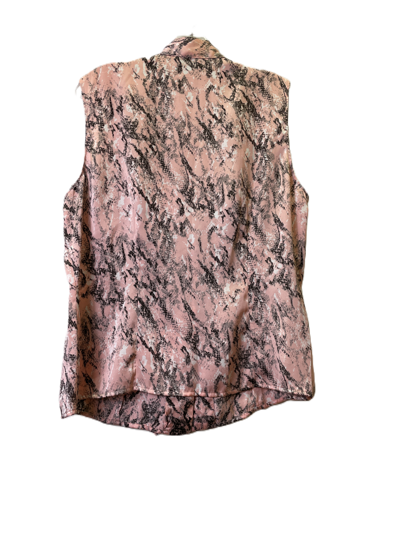 Pink Top Sleeveless By Tahari By Arthur Levine, Size: Xl