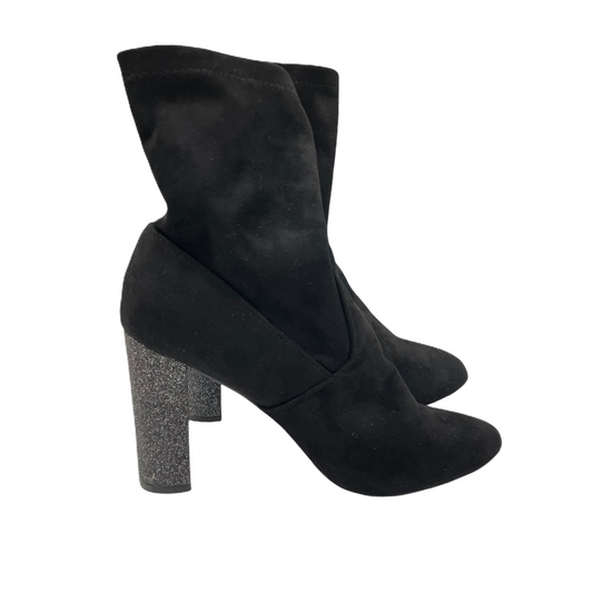 Boots Ankle Heels By  HOT KISS In Black, Size: 9