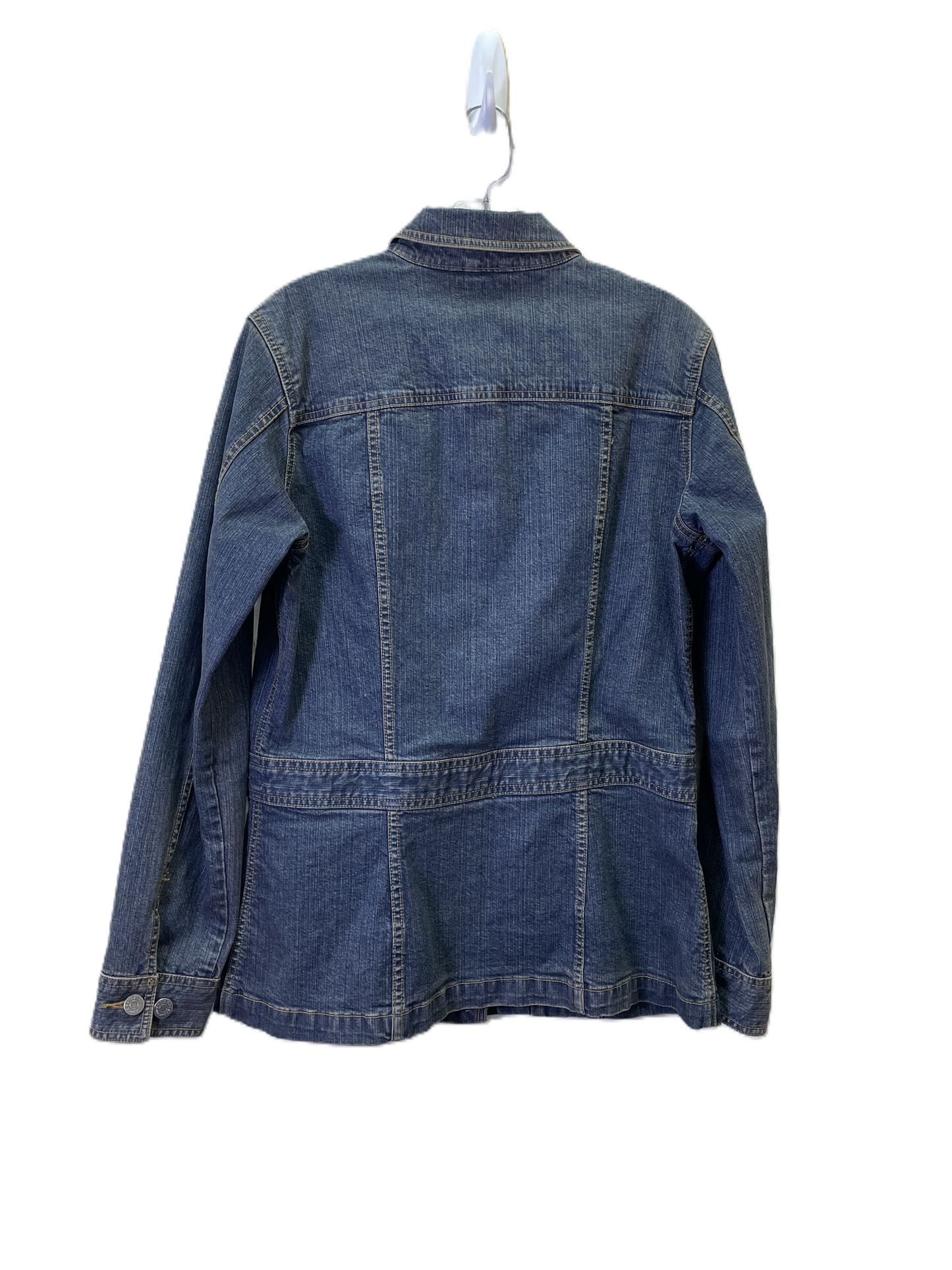 Jacket Denim By Eddie Bauer In Blue, Size: Osfm