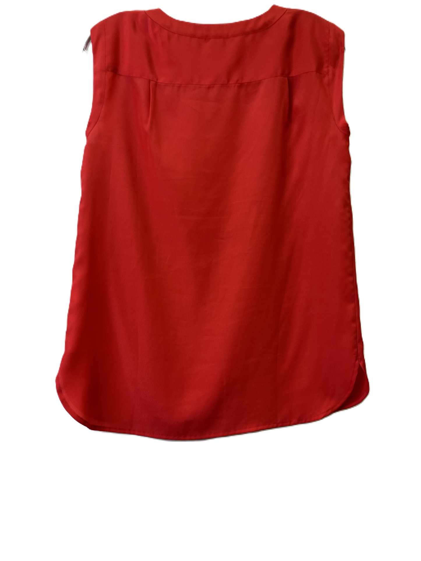 Red Top Sleeveless By J. Crew, Size: Xs