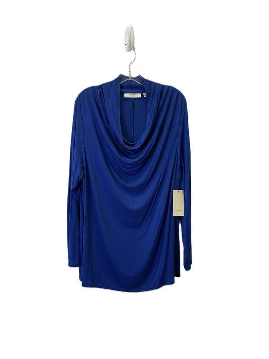 Top Long Sleeve By Sejour In Blue, Size: 2x