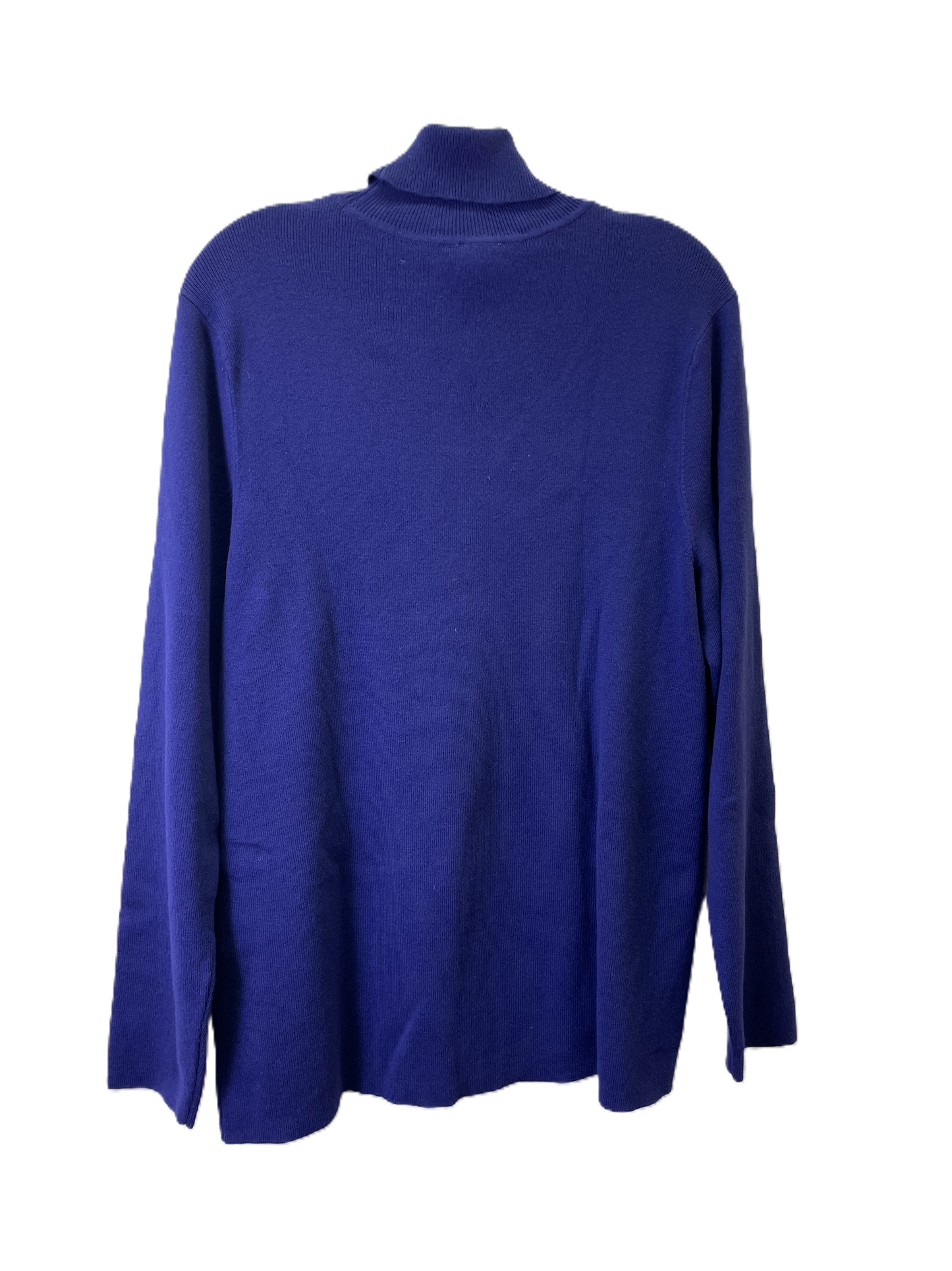 Sweater By Chicos In Purple, Size: Xl