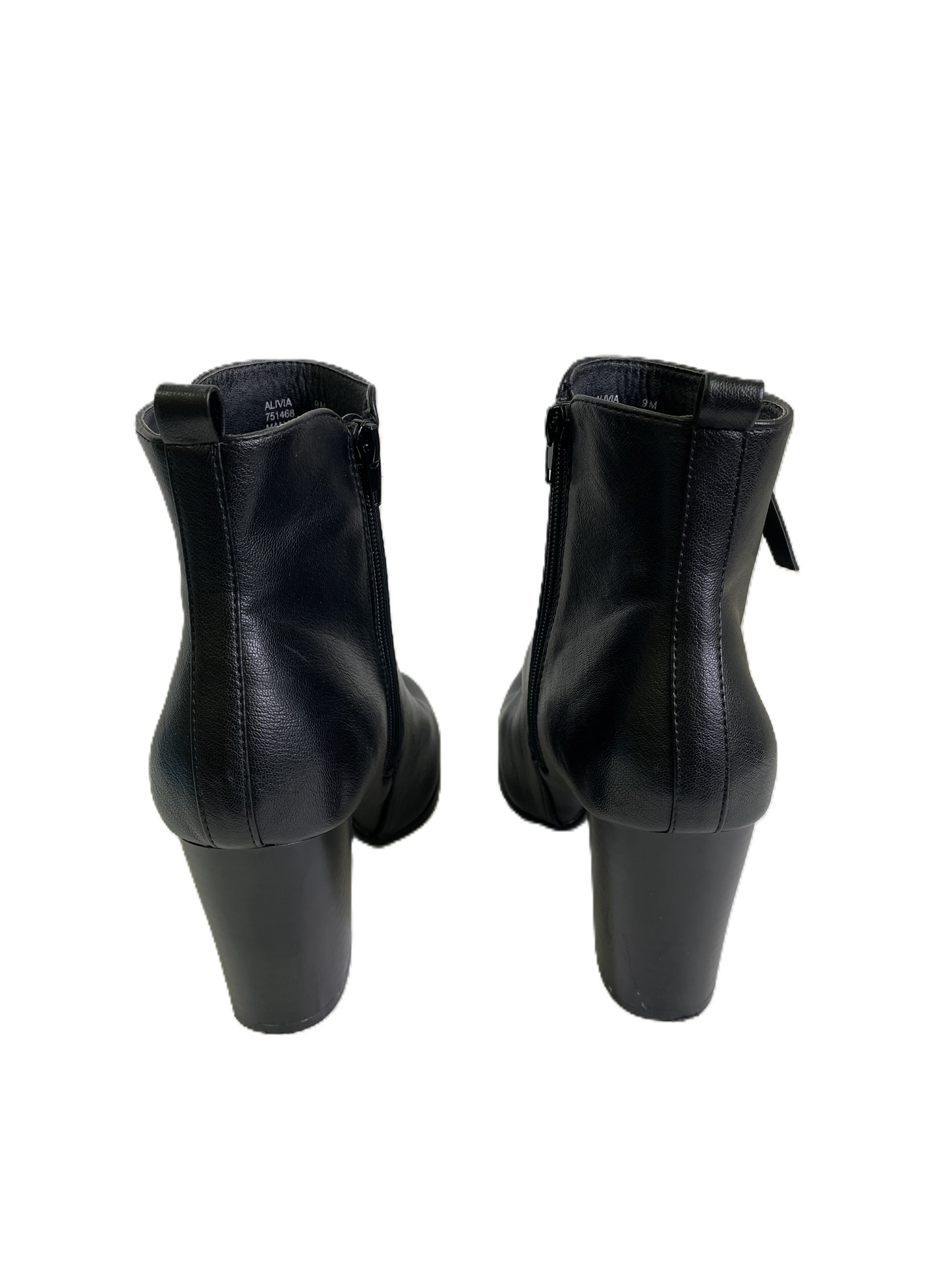 Boots Ankle Heels By Jessica Cline In Black, Size: 9