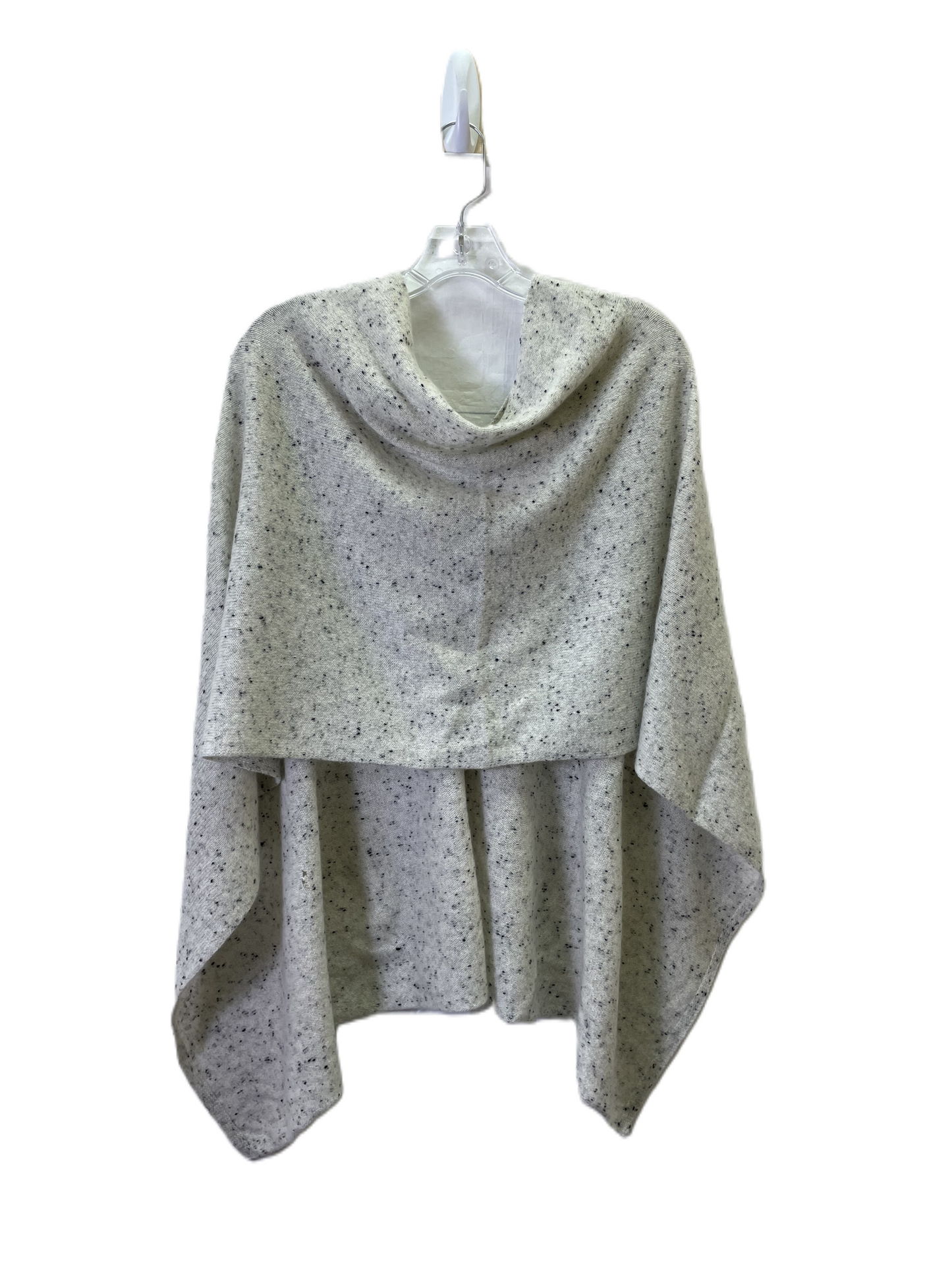 Poncho By Claudia Nichole In Grey, Size: Osfm