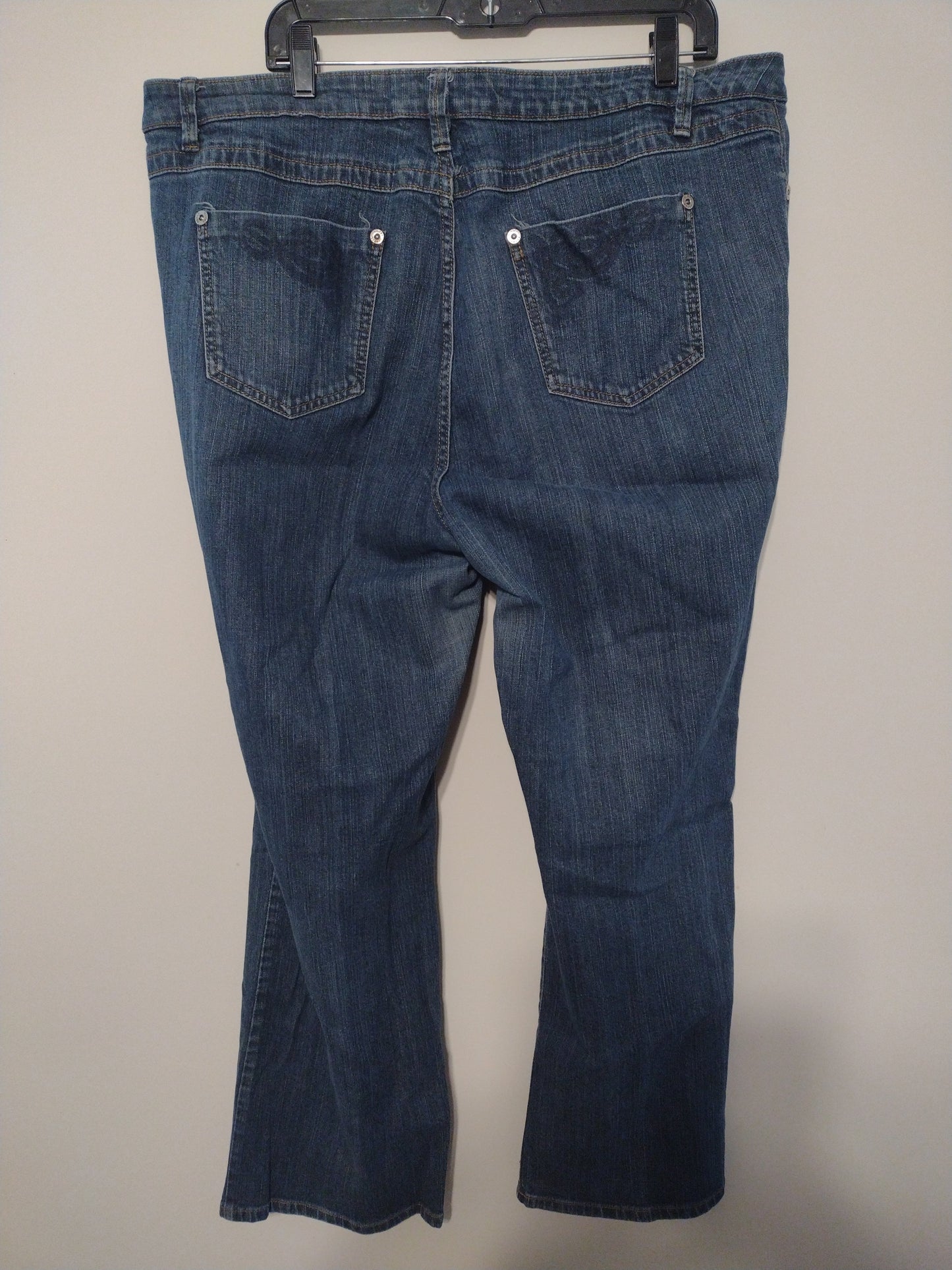 Jeans Straight By Faded Glory  Size: 22