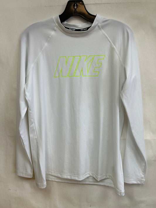 Athletic Top Long Sleeve Crewneck By Nike  Size: L