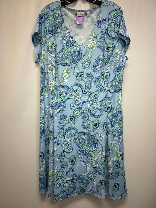 Dress Casual Midi By Kim Rogers  Size: 1x