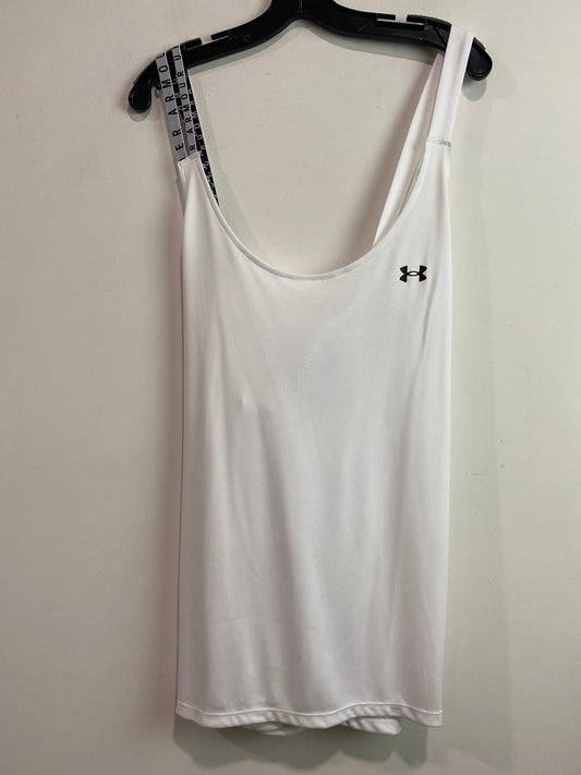 White Athletic Tank Top Under Armour, Size 2x