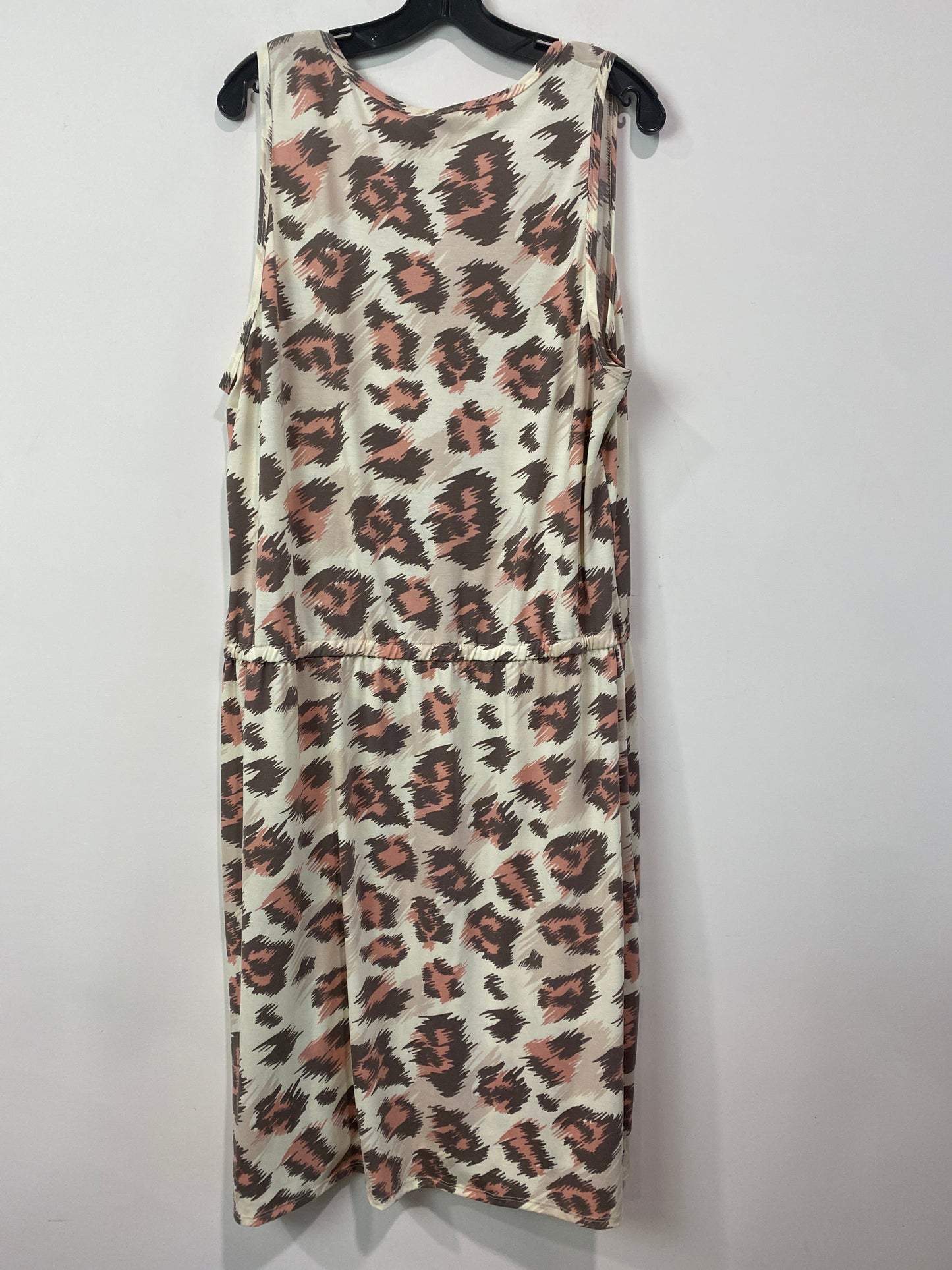 Tan Dress Casual Midi Lularoe, Size 3x