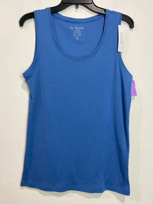 Blue Tank Top Chicos, Size M