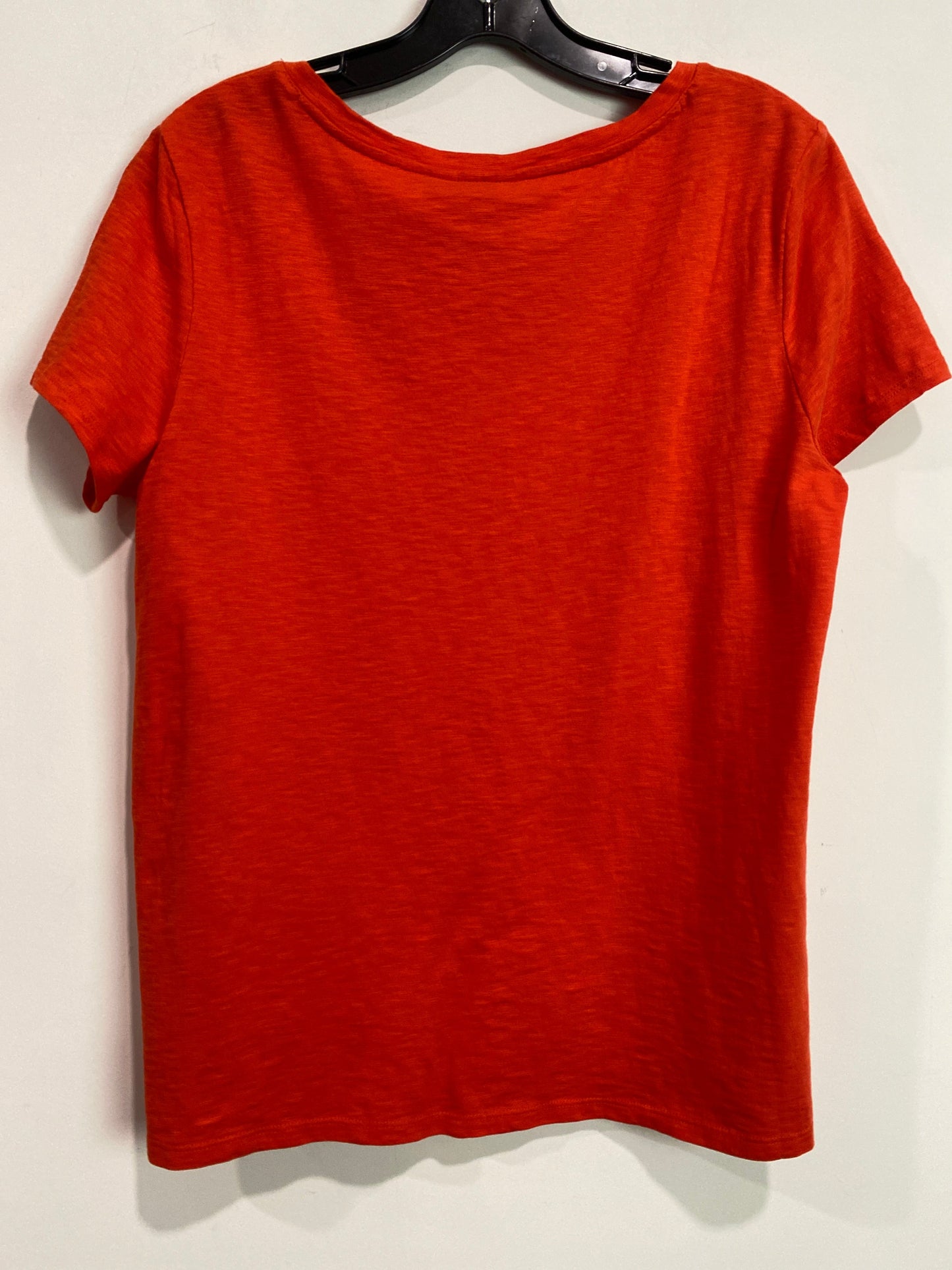 Orange Top Short Sleeve Chicos, Size M