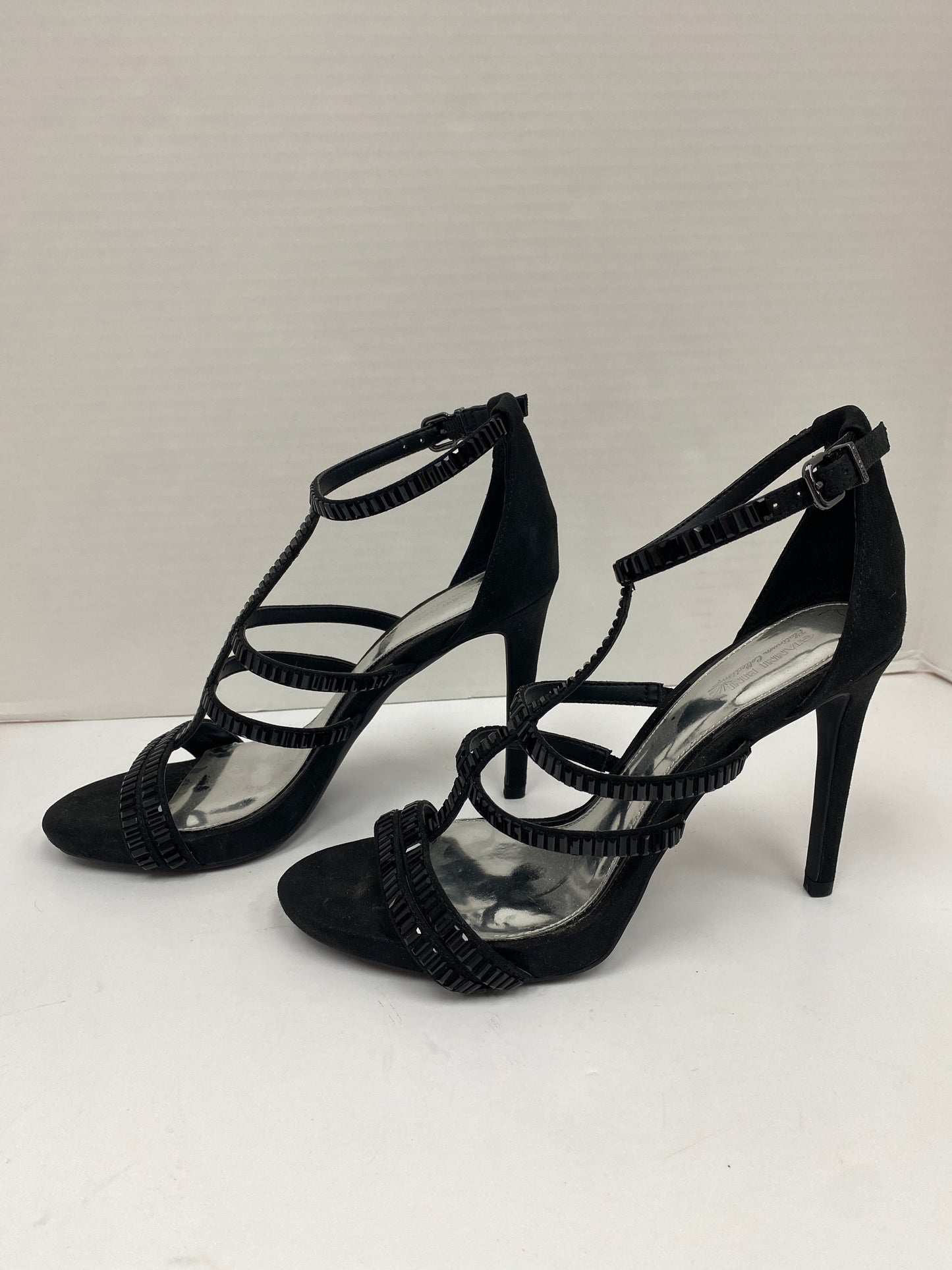 Black Shoes Heels Stiletto Gianni Bini, Size 8.5