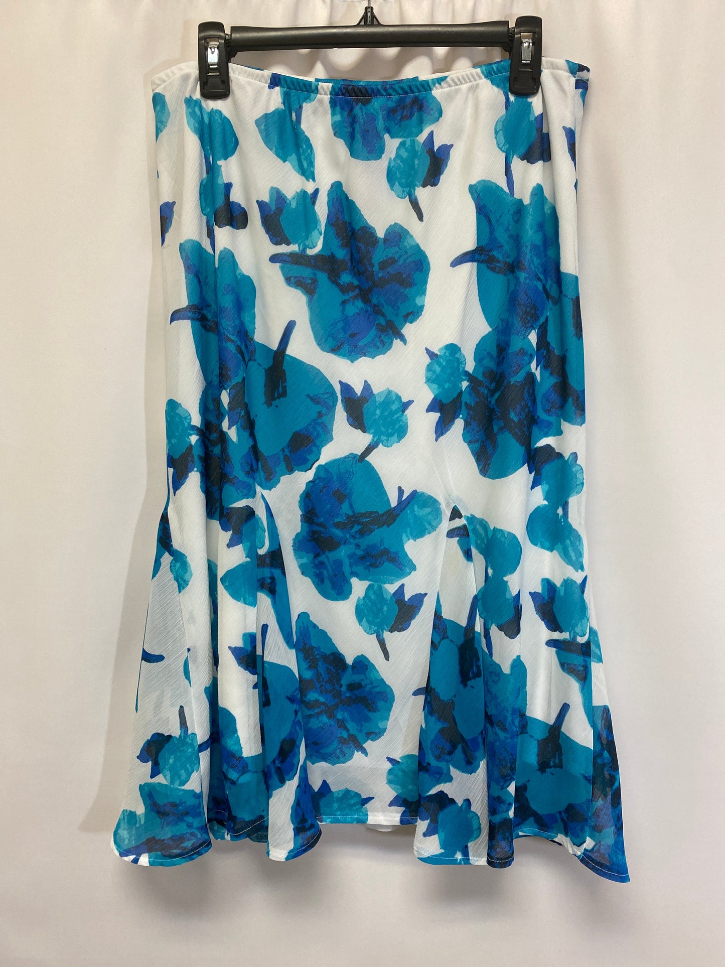 Blue Skirt Midi Cato, Size Xl