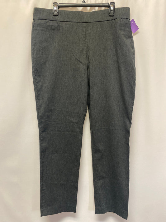 Grey Pants Dress Liz Claiborne, Size 18