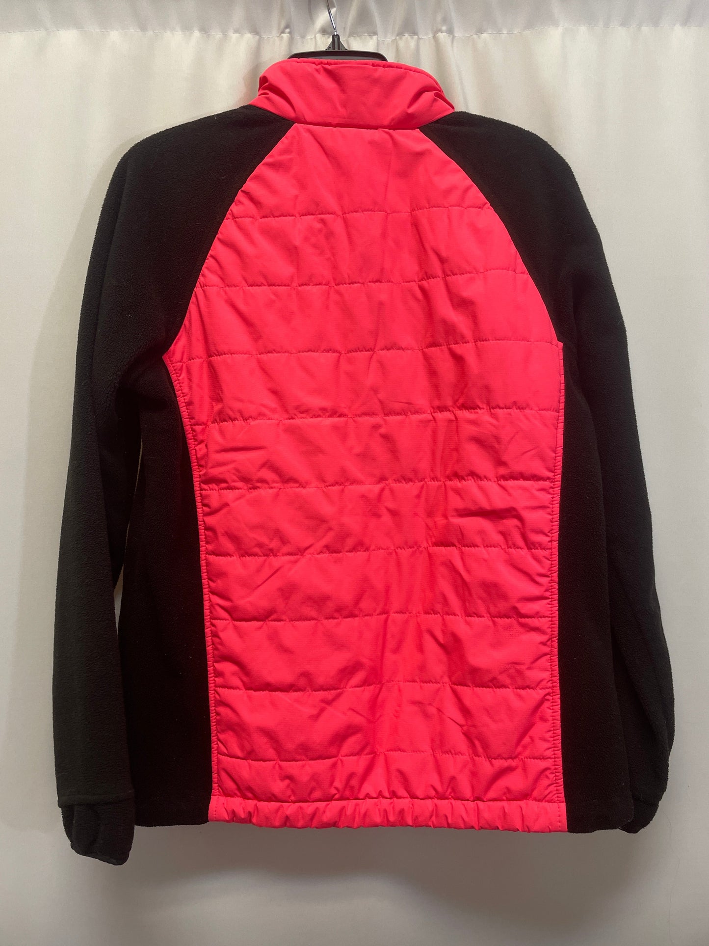 Jacket Fleece By New Balance In Pink, Size: L