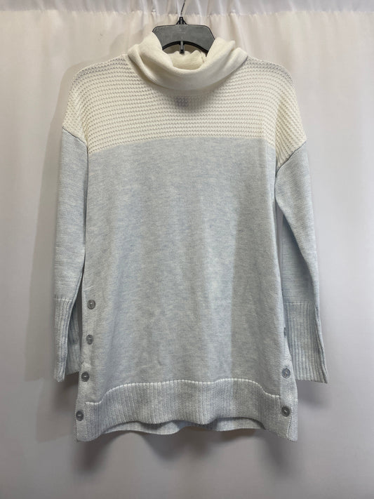 Sweater By Tahari By Arthur Levine In Blue, Size: S