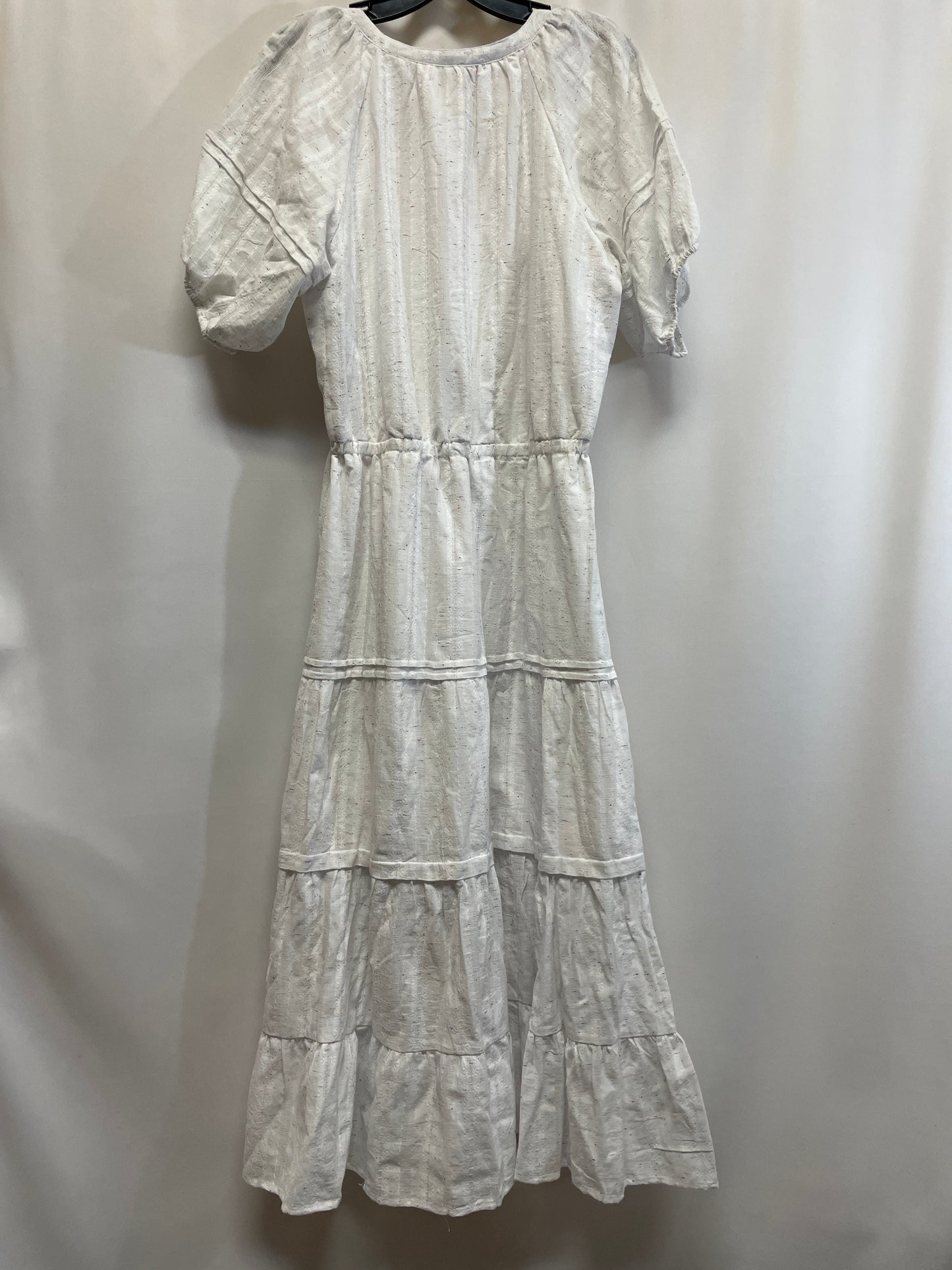 Dress Casual Maxi By Betsey Johnson In White, Size: L