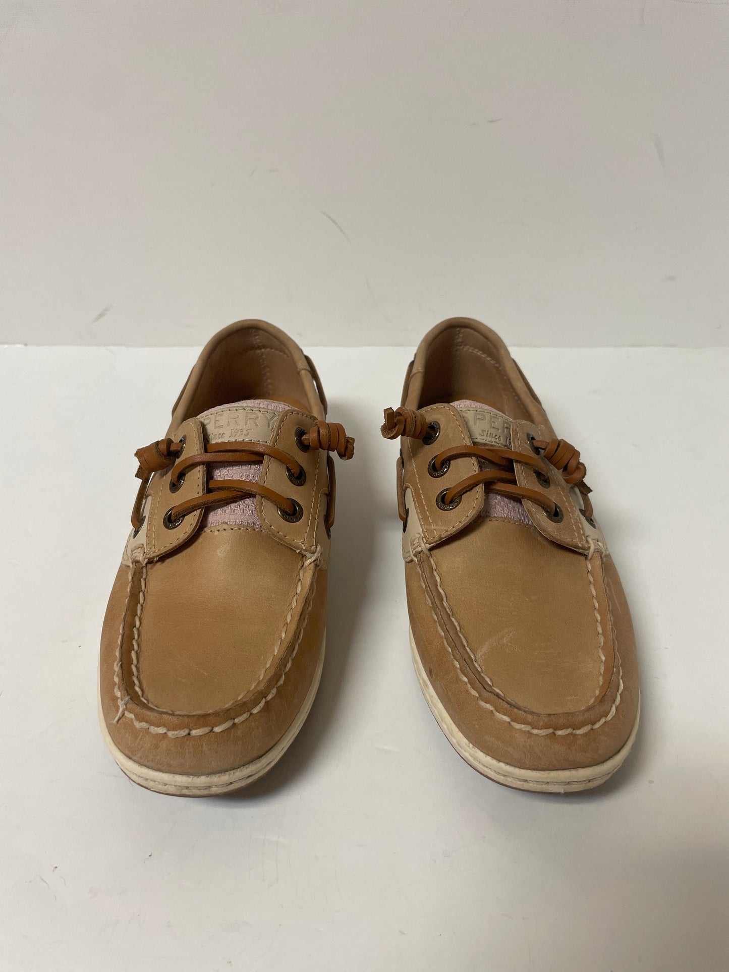 Shoes Flats By Sperry In Tan, Size: 6